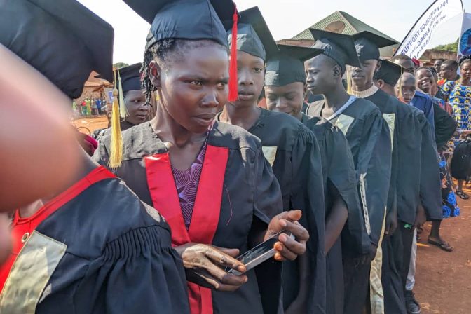 58 YOUTH DEFEAT CHILD LABOR: GRADUATE AT 2ND EWAD GRADUATION CEREMONY